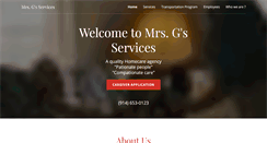 Desktop Screenshot of mrsgsservices.com